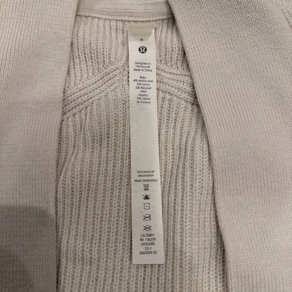 Lululemon Cardigan - Picture 2 of 4